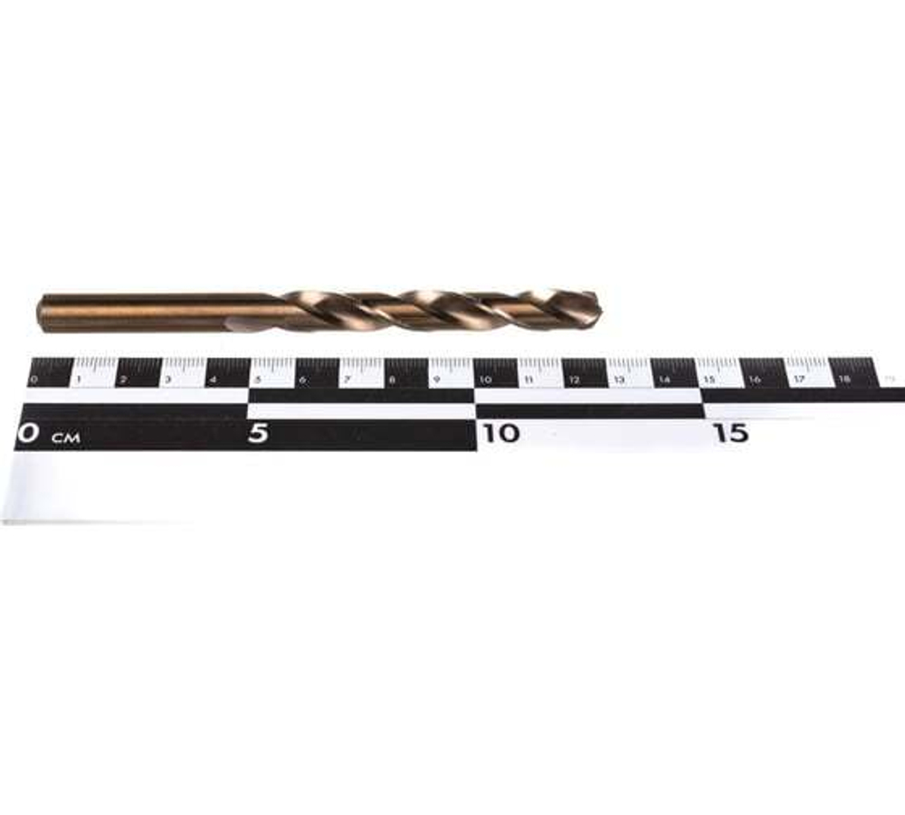 Сверло по металлу (10х87х133 мм; ц/х; Р6М5К5; А1) GRIFF a112100