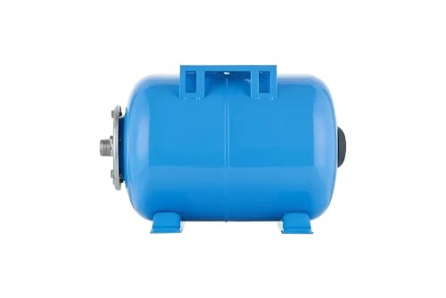 Гидроаккумулятор ГГ 24МН 24л горизонтальный (фланец нерж., БЭЗ)