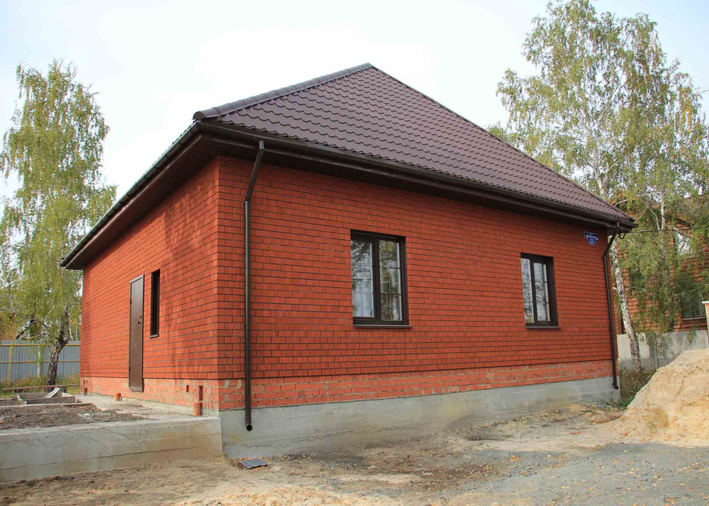 Кирпич керамический УГК утолщенный Красный Велюр
