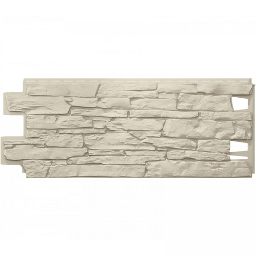 Панель фасадная ТехноНиколь Оптима Камень слоновая кость 1128х441 мм (0,42 м2), 10 шт/упак