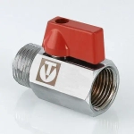 Кран шаровый мини ½"в x ½"н Valtec Mini VT.331.N.04