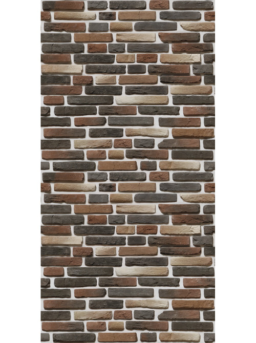 Плита Flamma (Фламма) 1200*600*8 мм огнетермозащитная фиброцементная Прага 087 Вертикаль