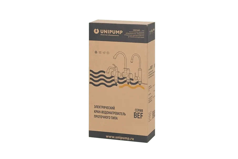 Проточный кран-водонагреватель UNIPUMP BEF-003-178