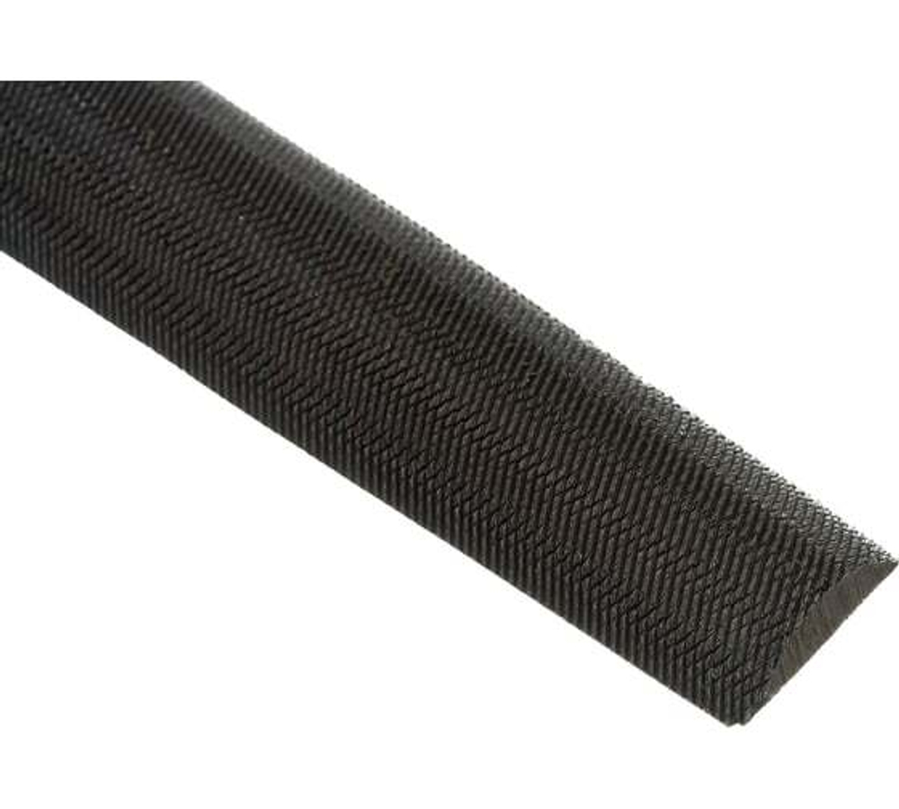 Полукруглый напильник 150мм №2 сталь У13, с пластиковой ручкой GRIFF 034351