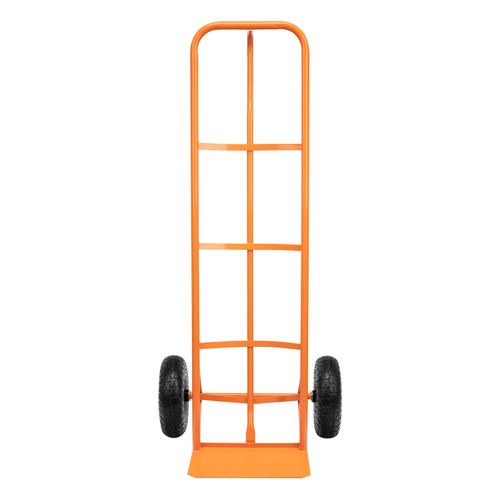 Тележка ручная двухколесная НТ1805, грузоподъемность 150 кг, пневматические колеса D 260 мм, платформа 350 х 235 мм Сибртех