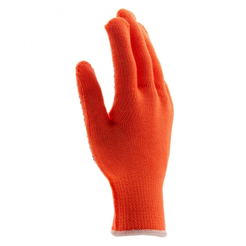 Перчатки полиакрилонитрильные плюшевого переплет, ПВХ "Точка", 10 кл, 58 гр Сибртех  Россия