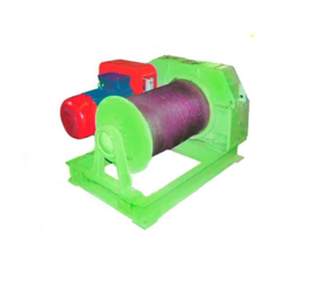 Лебедка тяговая ТЭЛ-2 г/п 2000 кг Н-250 м (без каната)