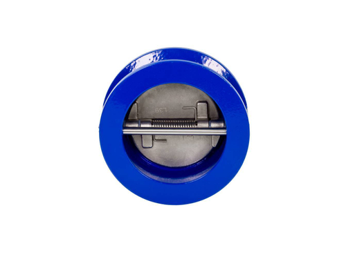 Ридан NVD-895R 082X8497R — Затвор обратный межфланцевый пружинный двустворчатый, PN16, DN80, чугун GJL250