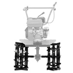 Грунтозацепы 425/200 мм, посадка круг 30 мм, комплект 2 шт Denzel