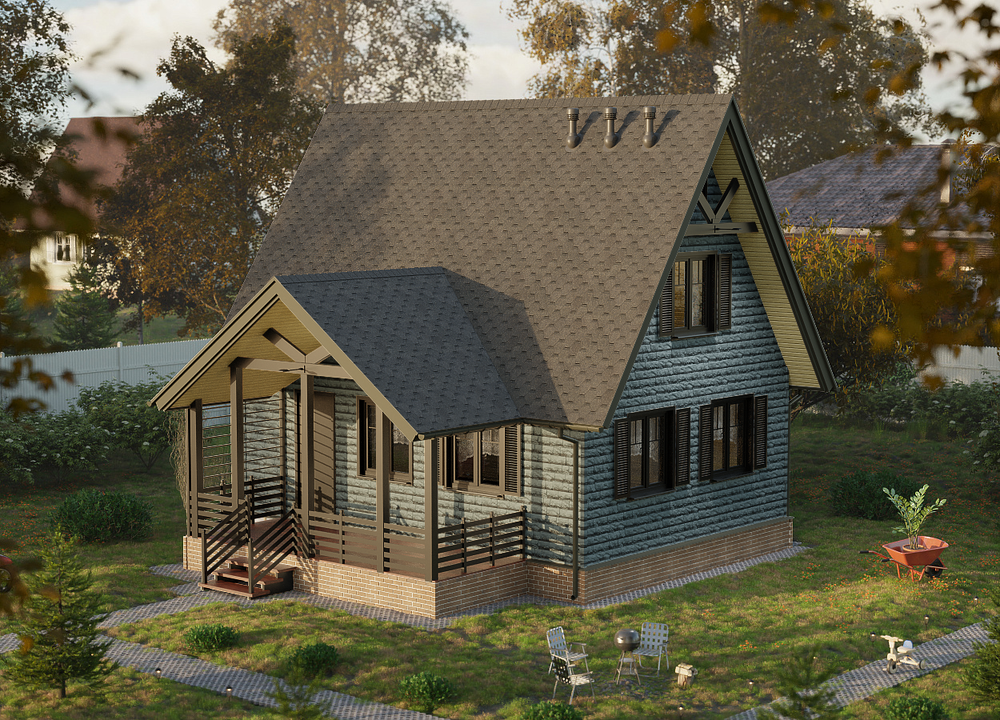 Софит Lux, T4 с центральной перфорацией, рябина