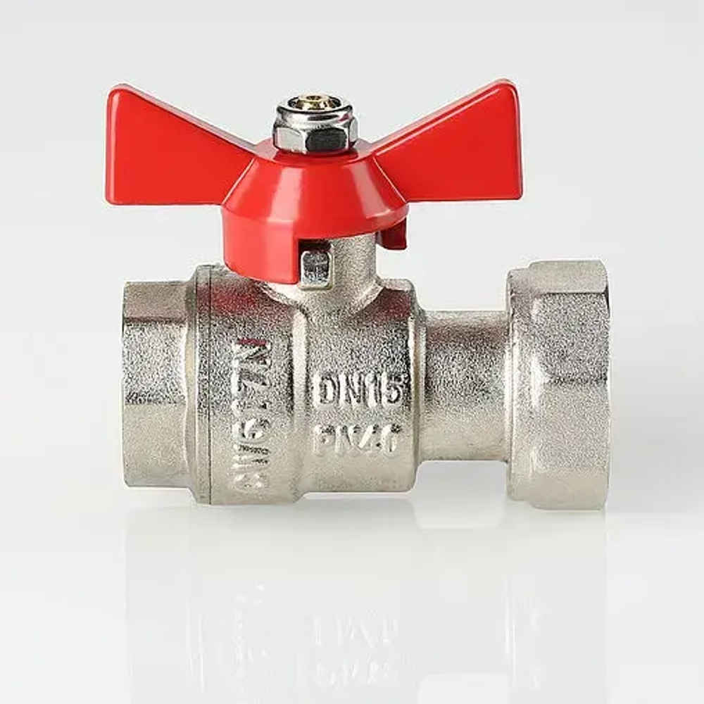 Кран шаровый с накидной гайкой ½"в x ¾"нг Valtec VT.241.N.0405