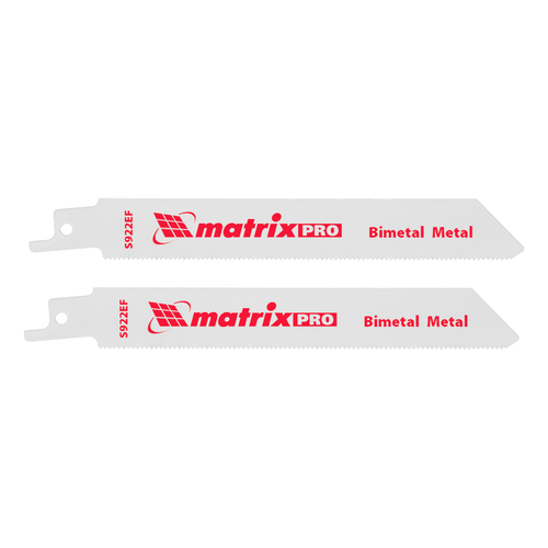 Полотна по металлу для сабельной пилы S922EF 125/1.4 мм, Bimetal, 2 шт, Pro Matrix