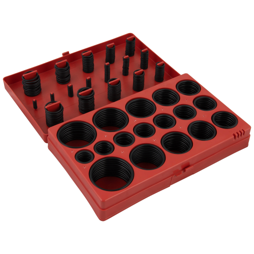 WDK-214042 Набор уплотнительных колец резиновых, черных, 419шт