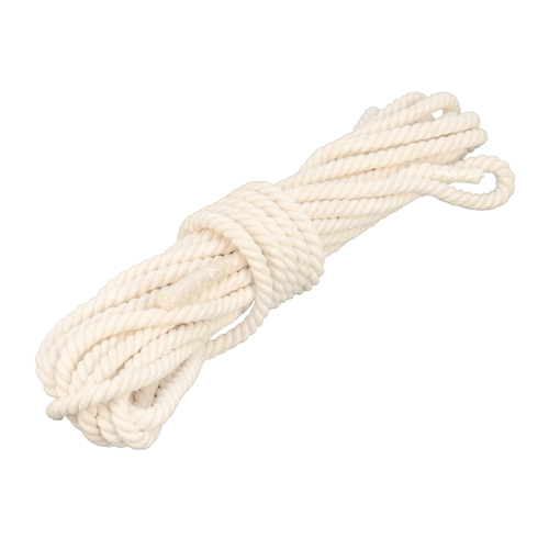 Веревка х/б, D 10 мм, L 11 м, крученая, 211 кгс Россия Сибртех