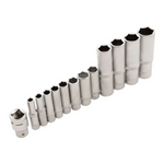 Набор инструментов 94 предмета, CrV, 1/2", 1/4" Сибртех