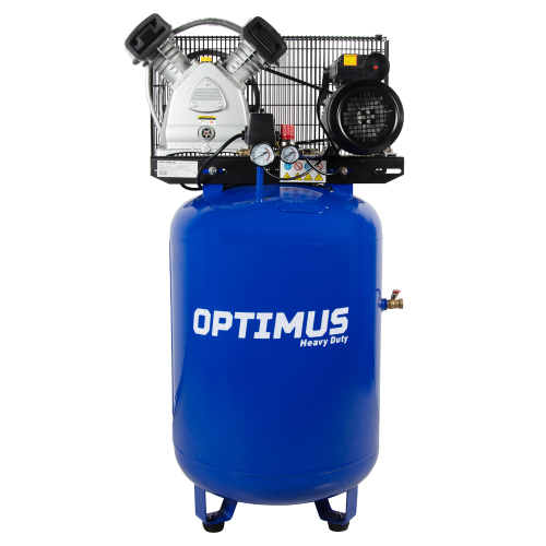 OPT-301542A Компрессор поршневой вертикальный, ресивер 150 л, 420 л/мин, 2.2 КВт