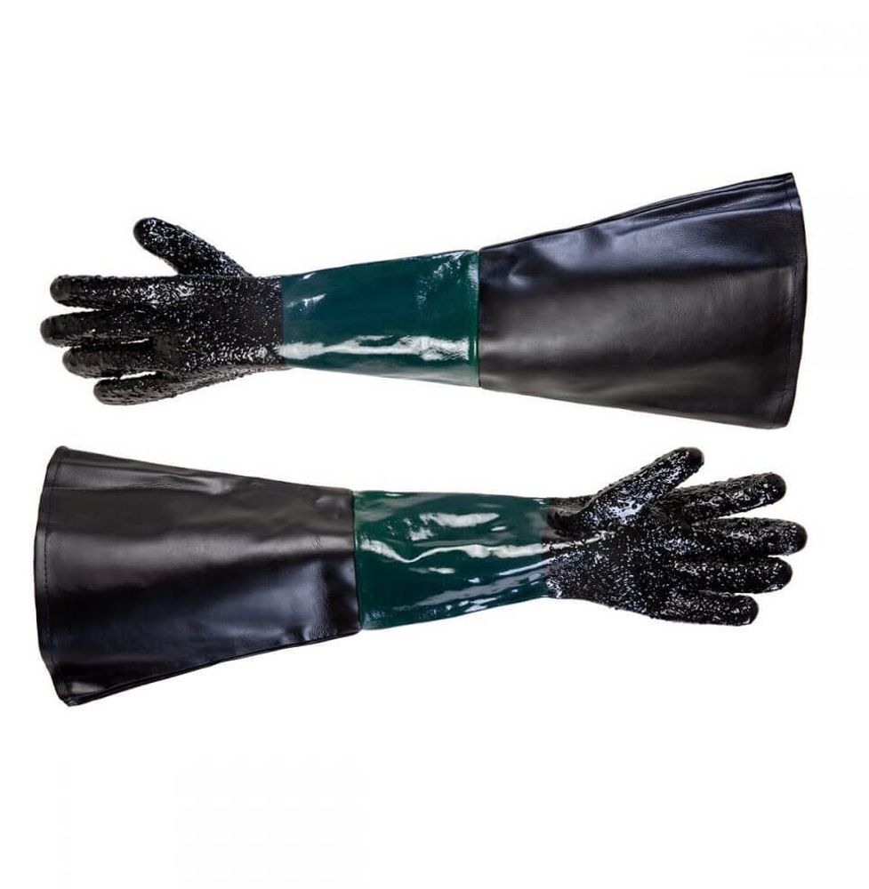Перчатки для пескоструйной камеры WDK-PU02B