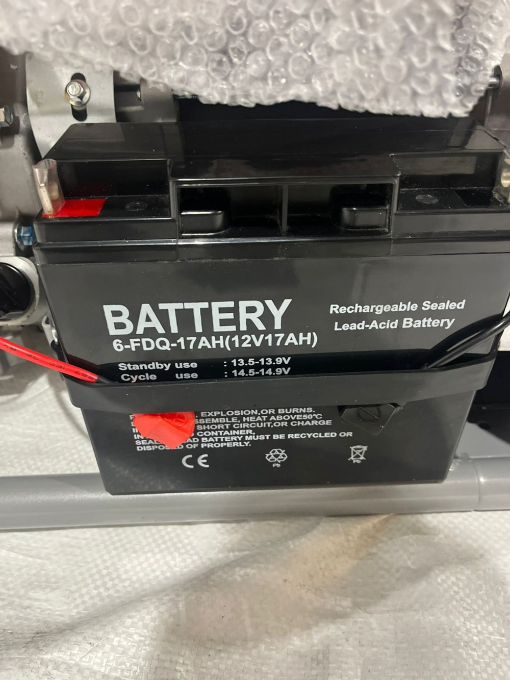 Генератор бензиновый 7,0 кВт 220В с АВР, электростартером и колесами TOR KM9500HA