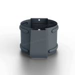 Держатель трубы (на кирпич) МЕТАЛЛ ПРОФИЛЬ Foramina Freeze D100 Grey