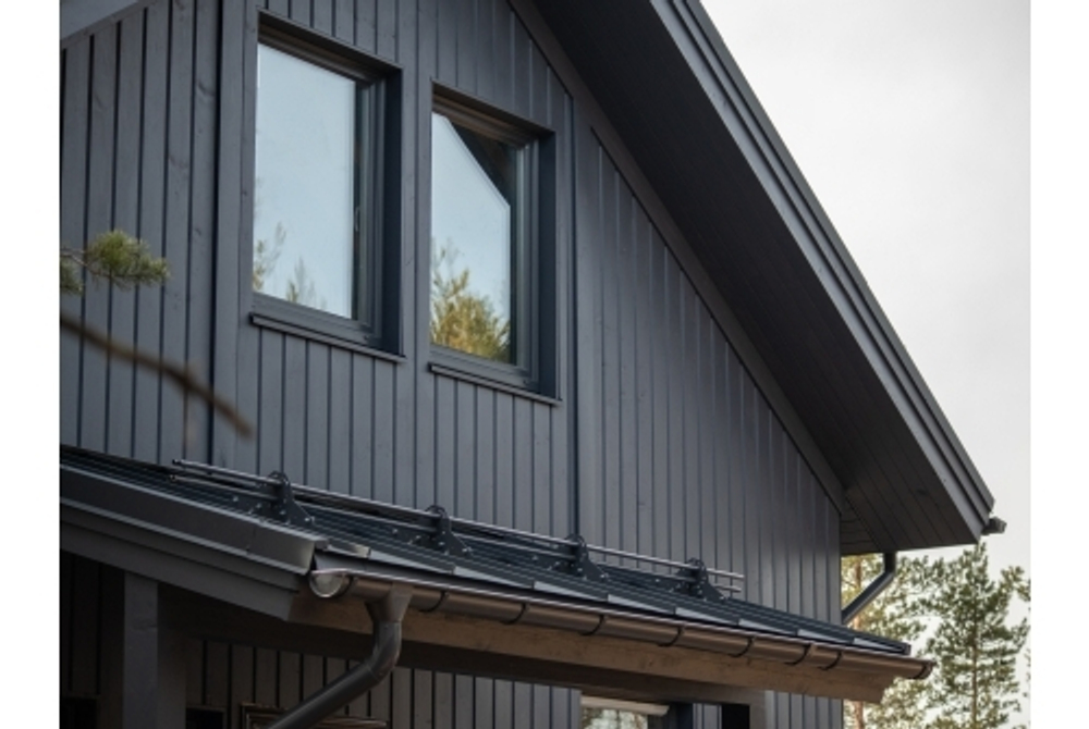 Кликфальц Pro Line Grand Line 0,5 Rooftop Бархат с пленкой на замках RAL 7024 мокрый асфальт