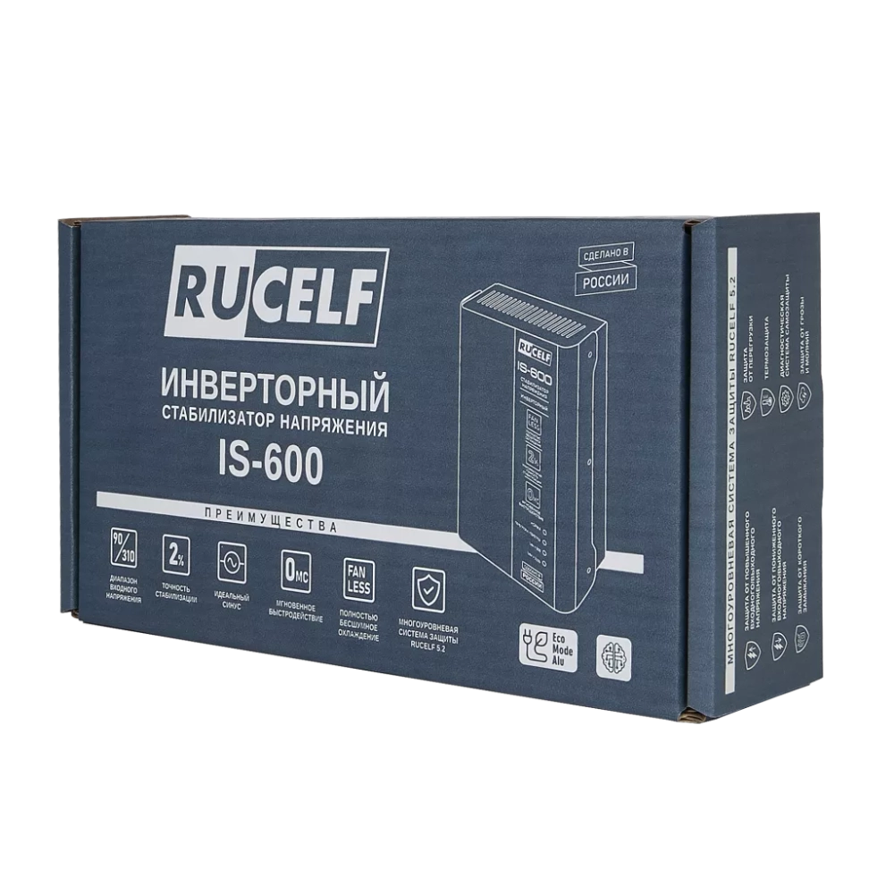Стабилизатор напряжения инверторный RUCELF IS-600