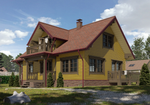 Ламинированная черепица Серия Dragon Europa, красный
