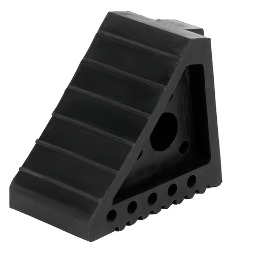 WDK-88002  Противооткатный упор резиновый, для грузовых автомобилей. Размеры 200х150х100 мм.