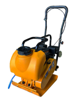 Виброплита 55 кг, 15кН (Loncin), бак, колесный комплект TOR C-60