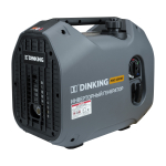 Генератор бензиновый инверторный Dinking DK2500iC (2.5кВт, 230В/50Гц, DK164F/P-2, бак 4л.)