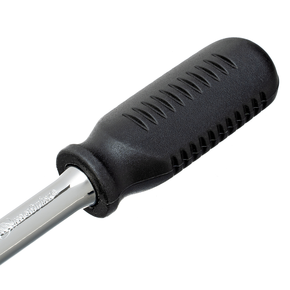 Ключ-трещотка 1/4", CrV, 45 зубьев, с быстрым сбросом, хром Matrix