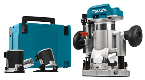Аккумуляторный кромочный фрезер Makita DRT50ZJX2