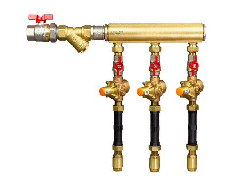 Ридан WDU.3R 160W1013R — Узел распределительный этажный для систем водоснабжения V1 DN32-6R-25-7BIZ25-BV15