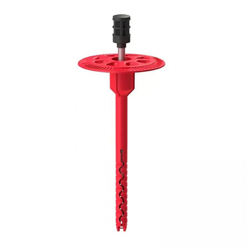 Дюбель для теплоизоляции Termoclip Стена с металлическим гвоздем и термоголовкой 1/100 мм МТ, 460 шт/упак