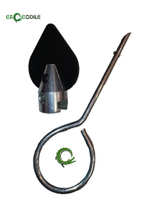 КРОКОЧИСТ Набор для прочистки канализации до 110мм 5 метров. 51315-16-5Н