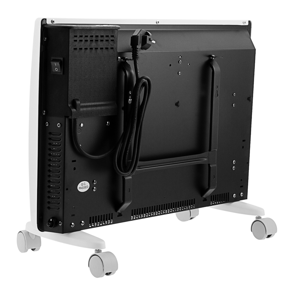 Конвектор гибридный электрический HybridX-1500, ИК нагреватель, цифровой термостат Denzel