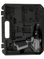 DBE-7361C Винтоверт аккумуляторный DeBever бесщеточный, ударный, шестигранник 1/4", 140Nm, 12В