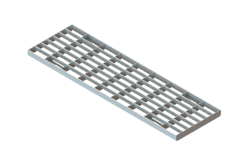 Решетка ячеистая стальная DN100 серии Drive кл. A15