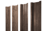Штакетник П-образный В с прямым резом 0,45 Print Premium Almond Wood Fresh