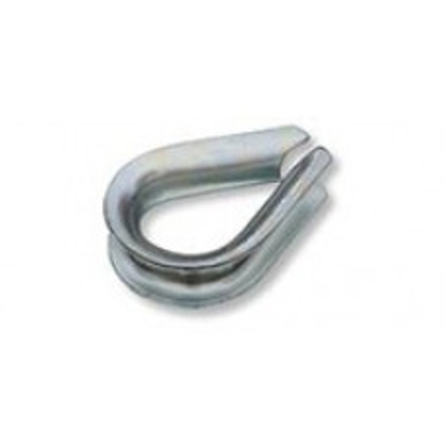 Коуш для стальных канатов DIN 6899 D14