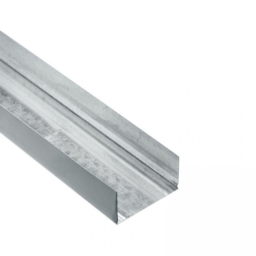 Профиль направляющий ПН 75х40х3000 мм оцинкованный 0,6 мм, шт