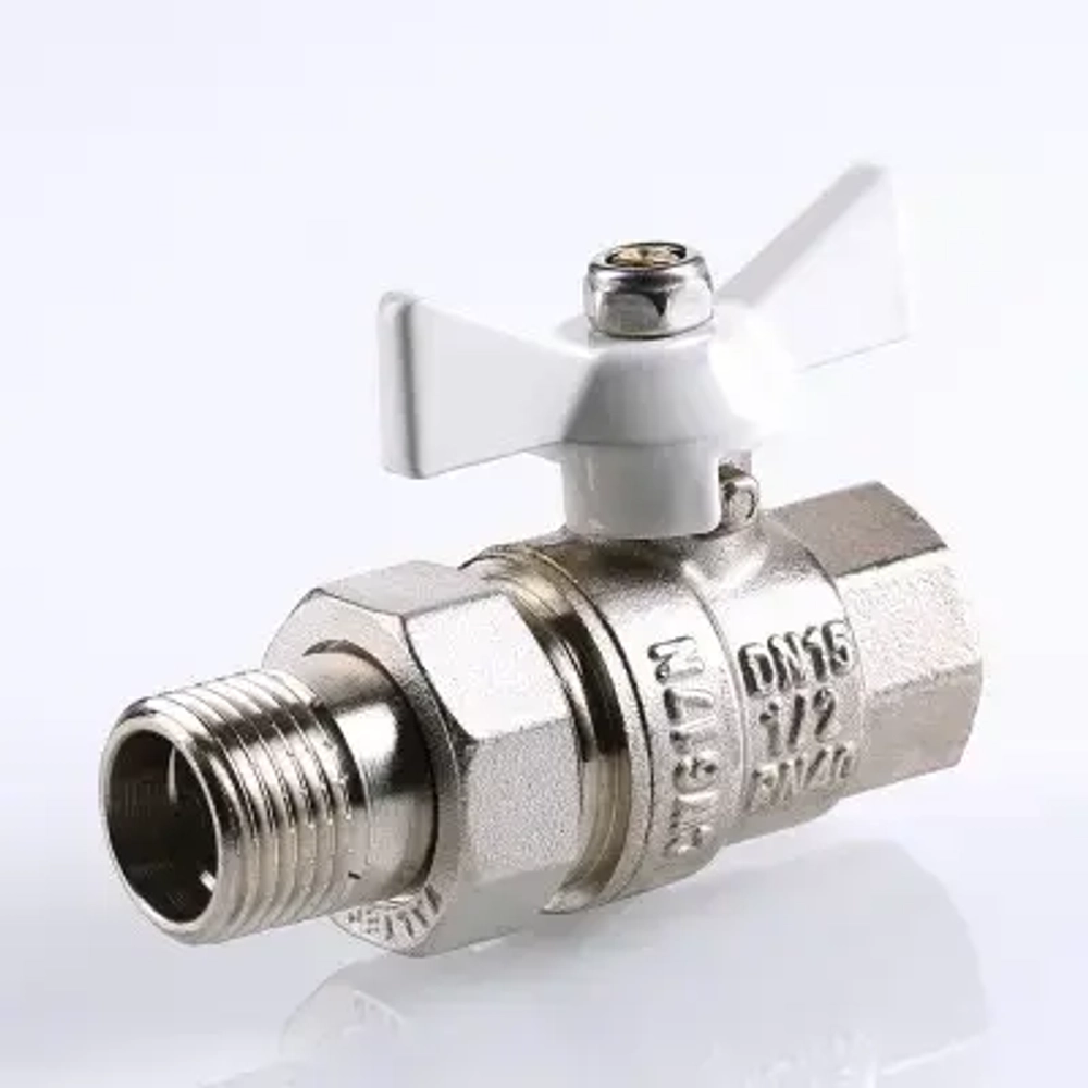 Кран шаровый с американкой ¾"в x ¾"н Valtec Base VT.227.NW.05