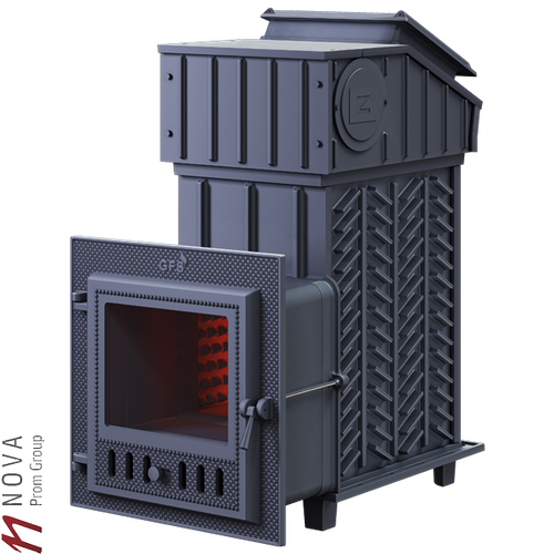 Печь для бани GFS 18М ЗК под облицовку (короб/дверца для пара)