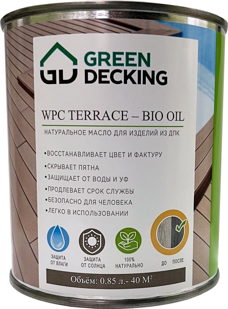 Масло 0,75 л для ДПК