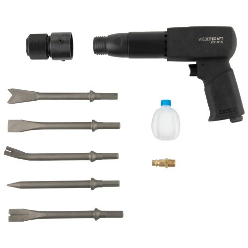 WDK-24120 Пневматический молоток 2500 Уд/мин, HEX 175 мм