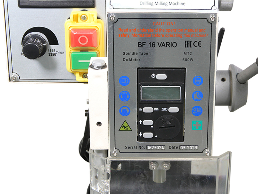 Настольный фрезерный станок FABTEC BF 16 Vario