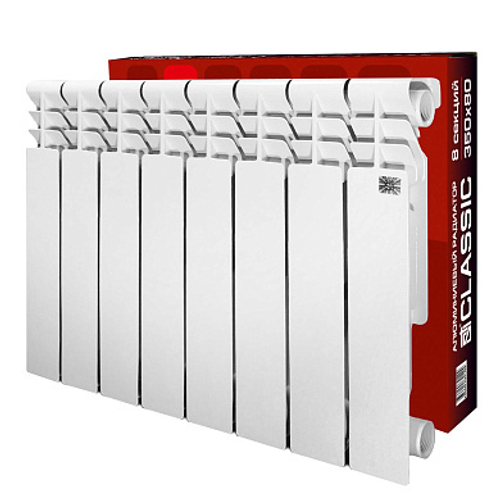 Алюминиевый радиатор STI Classic 350/80 8 сек.