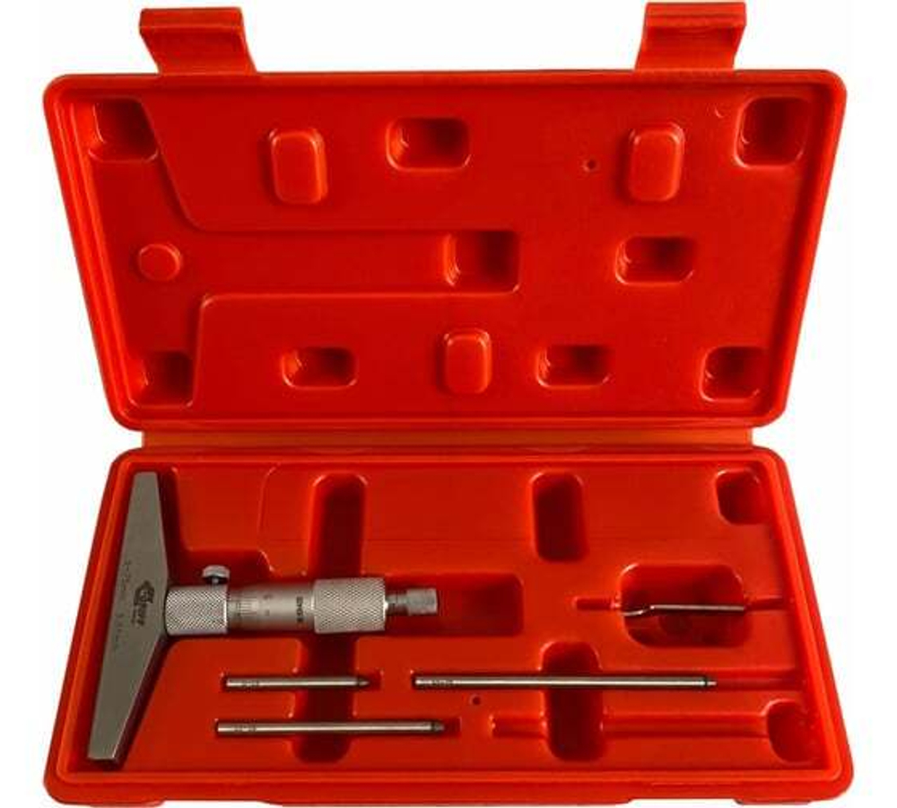 Микрометрический глубиномер GRIFF ГМ 75 ГОСТ 7470-92 пр-во Guilin Measuring D102007