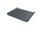 Кликфальц Pro Gofr Grand Line 0,5 Satin Matt TX с пленкой на замках RAL 7024 мокрый асфальт