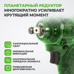 DBE-6343CKIT Гайковерт аккумуляторный DeBever бесщеточный, ударный, квадрат 1/2",360Nm, 20B, 4 Ач в наборе с аккумулятором и зарядным устройством