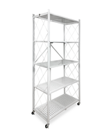 Стеллаж складной ГЕЛЕОС Атлант-5, белый